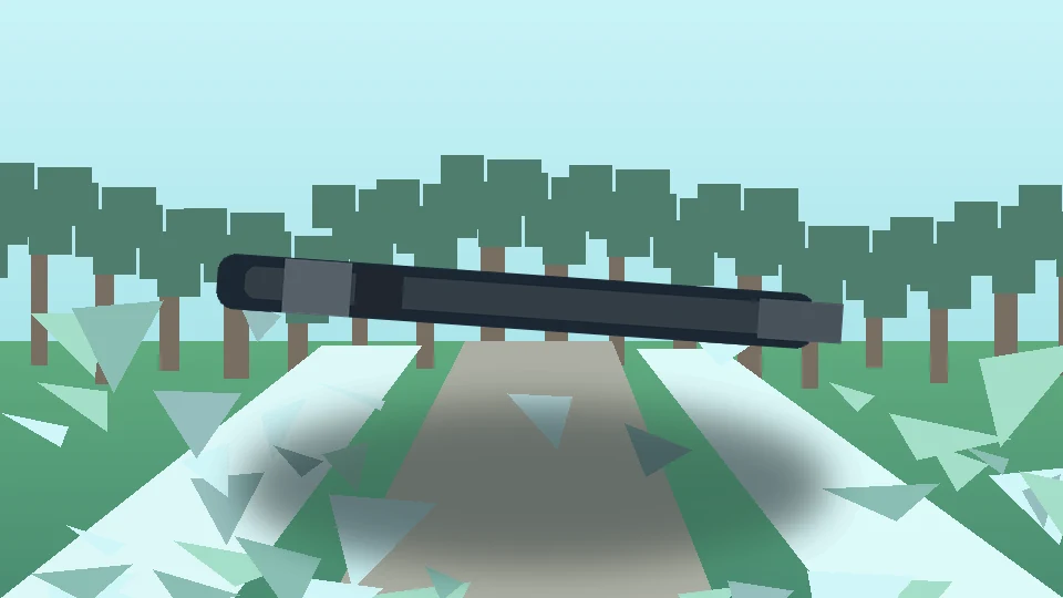 Piggy Intercity Baton weapon render