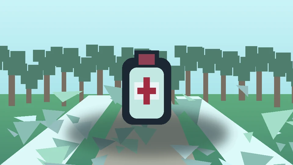 Piggy Intercity Medicine Bottle healing item render