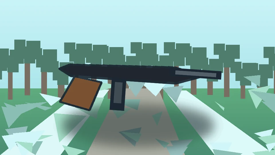 Piggy Intercity Submachine Gun weapon render