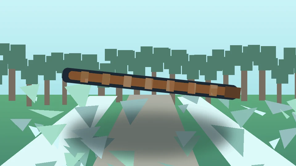 Piggy Intercity Wooden Stick